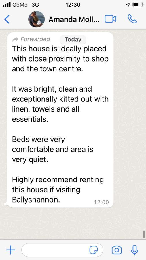 Entire 3 Bedroom House Ballyshannon Town Centre ภายนอก รูปภาพ
